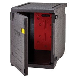 Termoizoliacinis konteineris Cam GoBox, įkraunamas iš priekio, skirtas konteineriams 600x400 mm, be kreipiamųjų, Cambro, 155L...
