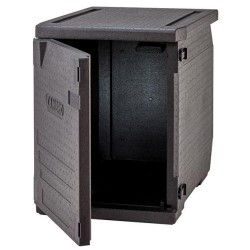 Termoizoliacinis konteineris Cam GoBox, įkraunamas iš priekio, skirtas konteineriams 600x400 mm, be kreipiamųjų, Cambro, 155L...