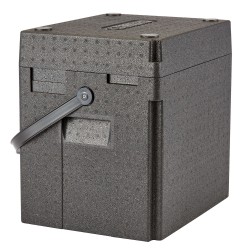 Termoizoliacinis konteineris Cam GoBox gėrimams, įkrovimas iš viršaus, su ilga rankena per petį, 35 l, Cambro, 35L, Juodas, 4...