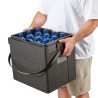 Termoizoliacinis konteineris Cam GoBox gėrimams, įkrovimas iš viršaus, su ilga rankena per petį, 35 l, Cambro, 35L, Juodas, 4...