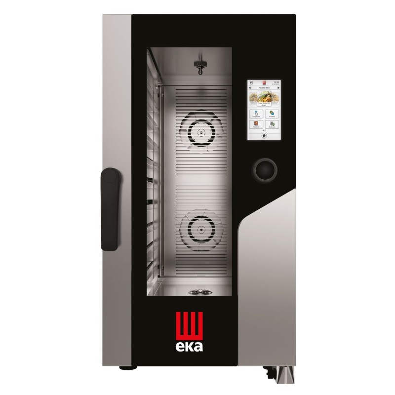 Konvekcinė garinė orkaitė „Millennial Touch Screen Gastro Compact 10x GN 1/1“, elektrinė, su elektroniniu valdymu, Tecnoeka, ...