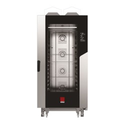 Konvekcinė garų krosnelė „Millennial Black Mask Bakery“, 16 × 600 × 400 mm – su elektroniniu valdymu, dujinė, Tecnoeka, 230V/...