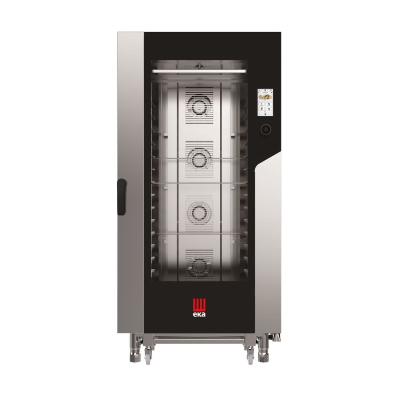 Konvekcinė garų krosnelė „Millennial Touch Screen Bakery“ su automatine plovimo sistema, 16 × 600 × 400 mm – su elektroniniu ...