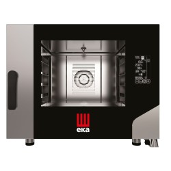 Konvekcinė garų krosnelė „Millennial Black Mask Bakery“, 4 × 600 × 400 mm – su elektroniniu valdymu, elektrinė, Tecnoeka, 400...