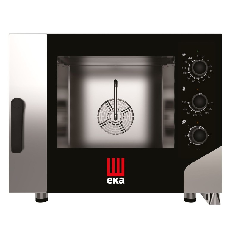 Konvekcinė garų krosnelė „Millennial Smart Bakery“, 4 × 600 × 400 mm – su elektromechaniniu valdymu, elektrinė, Tecnoeka, 400...