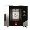 Konvekcinė garų krosnelė „Millennial Black Mask Gastro“, 5 × GN 1/1 – su elektroniniu valdymu, dujinė, Tecnoeka, 230V/300W, 9...
