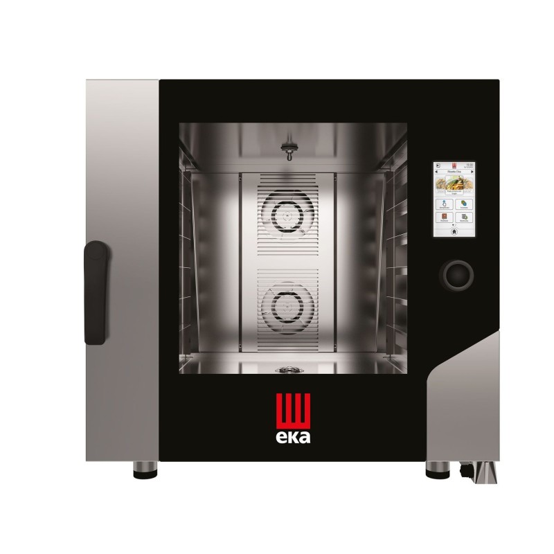 Konvekcinė garų krosnelė „Millennial Touch Screen Bakery“ su automatine plovimo sistema, 6 × 600 × 400 mm – su elektroniniu v...