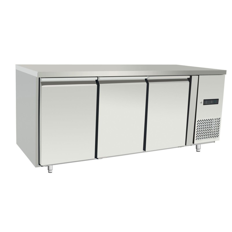 Šaldomasis stalas, 3 durys 420L, Arktic, Profi Line, 334L, 230V/400W, 700x1795x(H)839mm