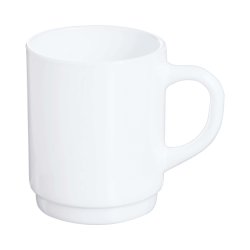 Puodelis Restaurant, Arcoroc, 0,25 l, baltas, 6 vnt., Ø72 × (H) 89 mm