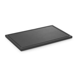 Cutting board HACCP GN 1/1, HENDI, Black, 530x325mm, Rectangular