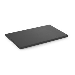 Cutting board HACCP GN 1/1, HENDI, Black, 530x325mm, Rectangular