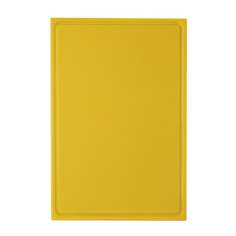 Pjaustymo lentelė HACCP 600x400, HENDI, geltona, 600x400mm, stačiakampė