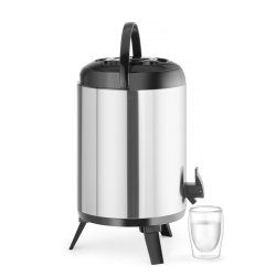 Beverage dispenser, HENDI, 11L, Silver, 292x266x(H)440mm
