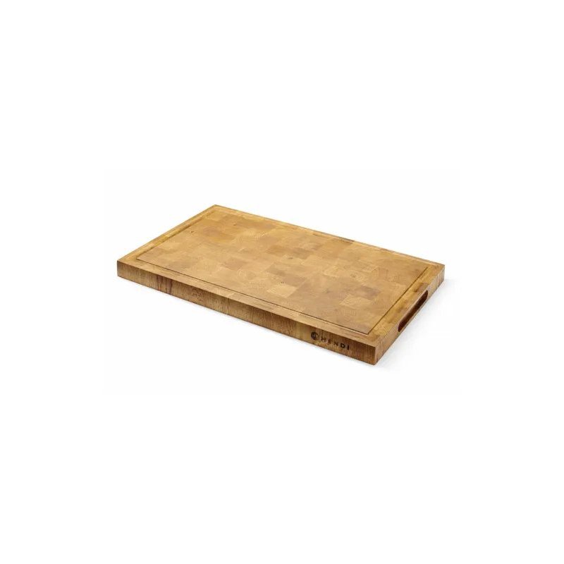 Ąžuolinė, klijuotos medienos serviravimo padėklas, HENDI, 325x265x(H)30mm