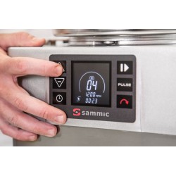 Kuteris-emulgatorius KE-5V su elektroniniu grafiniu skydeliu, Sammic, 5,5L, 230V/1500W, 286x387x(H)487mm