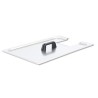 Dangtis konteineriui GN 1/1, skirtam SmartVide, Sammic, GN 1/1, Sidabro, 530x325mm