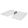 Dangtis konteineriui GN 2/1, skirtam SmartVide, Sammic, GN 2/1, Balta, 650x530mm