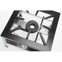 Dujinė viryklė-taburetė XL, HENDI, Kitchen Line, 10,8kW, 580x650x(H)400mm