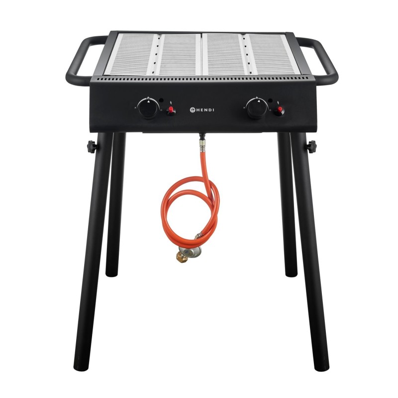 Xantos Black Dujinis grilis , HENDI, Juodas, 9,5kW, 770x710x(H)870mm