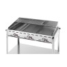 Ekologiška 3 degiklių kepsninė, HENDI, Profi Line, 17,4kW, 1078x612x(H)825mm