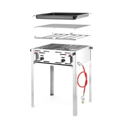 Grilis Grill-Master Maxi, HENDI, 11,6kW, 650x540x(H)840mm