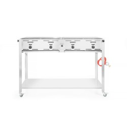Dujinis grilis Grill-Master Quattro, HENDI, 22kW, 1330x600x(H)920mm