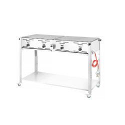 Dujinis grilis Grill-Master Quattro, HENDI, 22kW, 1330x600x(H)920mm