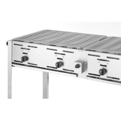 Dujinis grilis Grill-Master Quattro, HENDI, 22kW, 1330x600x(H)920mm