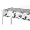 Dujinis grilis Grill-Master Quattro, HENDI, 22kW, 1330x600x(H)920mm
