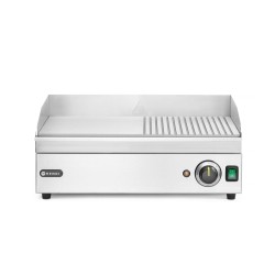 Pusiau briaunota kepimo paviršius-grilis, HENDI, Kitchen Line, 230V/2400W, 527x404x(H)233mm