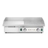Grilis, pusiau plokščias, pusiau briaunuotas, HENDI, Budget Line, 400V/4400W, 720x460x(H)241mm