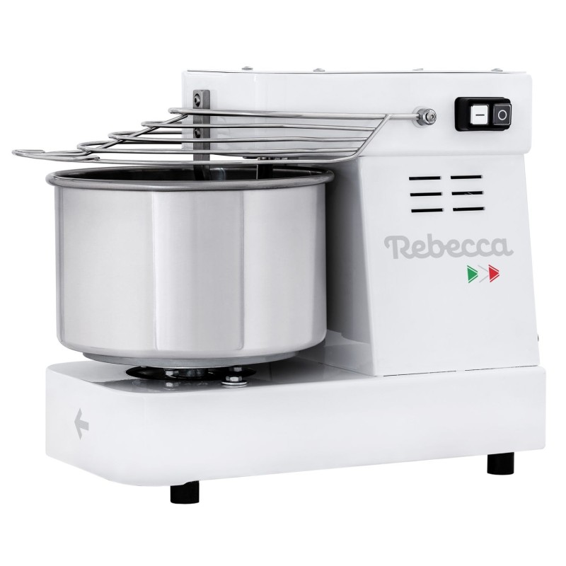 Spiralinė tešlos maišyklė Rebecca su fiksuota galvute ir dubeniu, Prismafood, 7L, 230V/370W, 265x495x(H)380mm