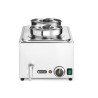 Rinkinys: Marmitas Ranger + 2x 4L talpykla su dangčiu, HENDI, GN (H)150mm, 8L, 230V/1000W, 604x332x(H)315mm
