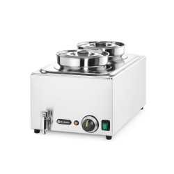 Rinkinys: Marmitas Ranger + 2x 4L talpykla su dangčiu, HENDI, GN (H)150mm, 8L, 230V/1000W, 604x332x(H)315mm