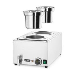 Rinkinys: Marmitas Ranger + 2x 4L talpykla su dangčiu, HENDI, GN (H)150mm, 8L, 230V/1000W, 604x332x(H)315mm