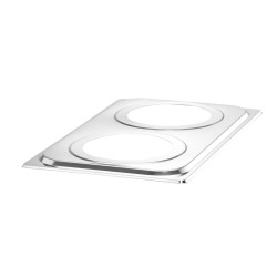 Rinkinys: Marmitas Ranger + 2x 4L talpykla su dangčiu, HENDI, GN (H)150mm, 8L, 230V/1000W, 604x332x(H)315mm
