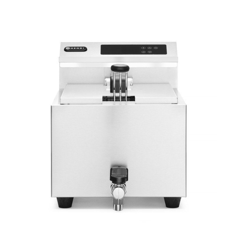Gruzdintuvė su skaitmeniniu skydeliu Profi Line su išleidimo kraneliu 8 l, HENDI, Profi Line, 8L, 230V/3500W, 305x515x(H)345mm