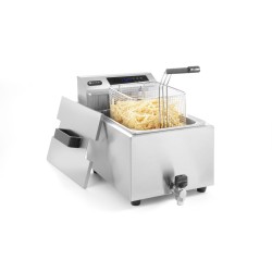 Gruzdintuvė su skaitmeniniu skydeliu Profi Line su išleidimo kraneliu 8 l, HENDI, Profi Line, 8L, 230V/3500W, 305x515x(H)345mm