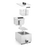 Gruzdintuvė su skaitmeniniu skydeliu Profi Line su išleidimo kraneliu 8 l, HENDI, Profi Line, 8L, 230V/3500W, 305x515x(H)345mm