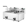 Gruzdintuvė Profi Line su išleidimo čiaupu, 2 × 8 l, HENDI, Profi Line, 16L, 230V/7000W, 610x515x(H)369mm