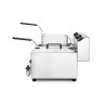 Gruzdintuvė Profi Line su išleidimo čiaupu, 2 × 8 l, HENDI, Profi Line, 16L, 230V/7000W, 610x515x(H)369mm