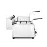 Gruzdintuvė Profi Line su išleidimo čiaupu, 2 × 8 l, HENDI, Profi Line, 16L, 230V/7000W, 610x515x(H)369mm