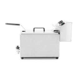 Gruzdintuvė XL su išleidimo čiaupu, HENDI, Profi Line, 10L, 400V/6600W, 300x585x(H)377mm