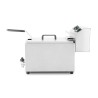 Gruzdintuvė XL su išleidimo čiaupu, HENDI, Profi Line, 10L, 400V/6600W, 300x585x(H)377mm