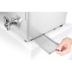 Dviguba indukcinė gruzdintuvė 2x8 ltr.