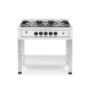 Dujinė viryklė – 5 degikliai, atviras rėmas, HENDI, Kitchen Line, 14,3kW, 900x640x(H)910mm