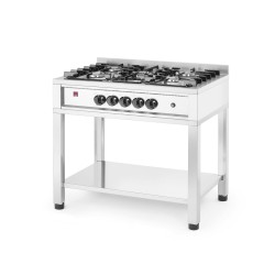 Dujinė viryklė – 5 degikliai, atviras rėmas, HENDI, Kitchen Line, 14,3kW, 900x640x(H)910mm
