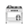 Dujinė viryklė – 5 degikliai, atviras rėmas, HENDI, Kitchen Line, 14,3kW, 900x640x(H)910mm