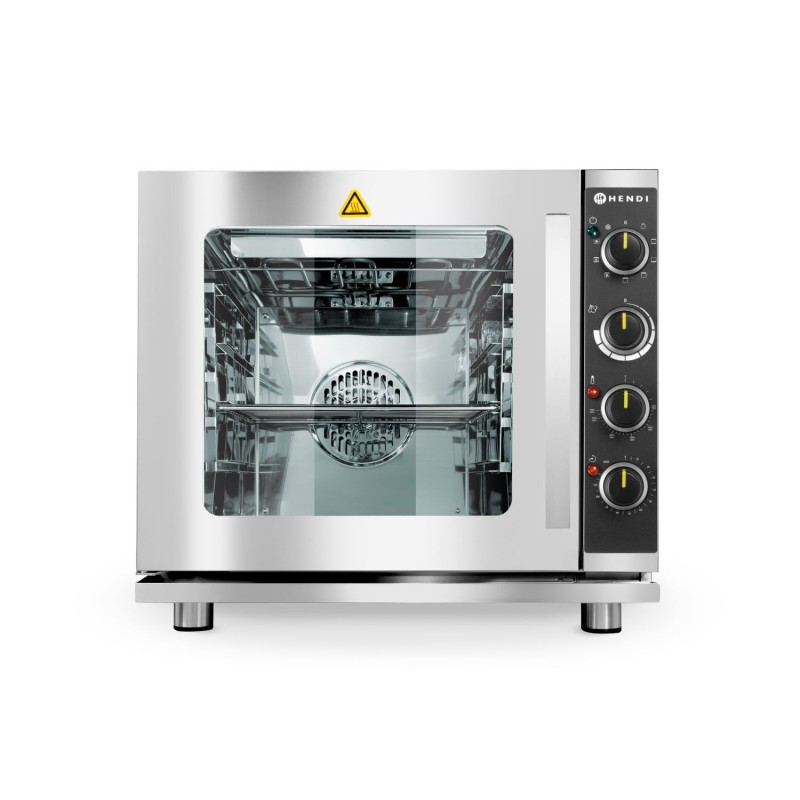 Konvekcinė garų krosnelė su griliu 4x GN 2/3, HENDI, Šviesiai pilkas, 230V/3000W, 625x585x(H)590mm