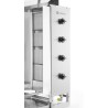 Dujinis kebabų grilis, HENDI, Profi Line, 230V/16W, 13kW, 735x745x(H)1110mm